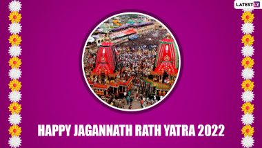 Jagannath Puri Rath Yatra 2022 Images & HD Wallpapers for Free Download Online: Wish Happy Ratha Yatra With WhatsApp Stickers, Facebook Quotes, Messages and Greetings